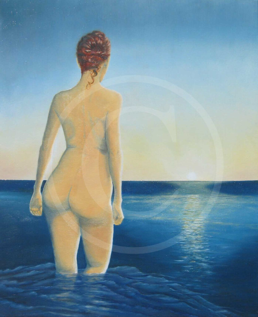 Offrande au soleil couchant